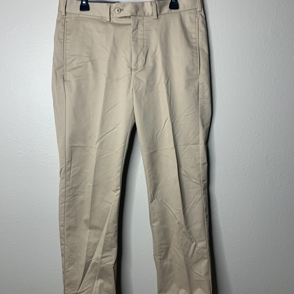 Cremieux Tan Classic Fit Trousers 34/30